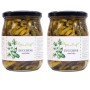 Voglia Di Puglia Zucchine Italiane A Fettine Sottolio In Olio Extravergine Di Oliva 2 Barattoli 1 kg
