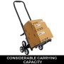 BuoQua Capacità 190kg Carrello Pieghevole Per Scale Con 6 Ruote Carrello Trasformabilble Per Scale In Acciaio Carrello Per Scal