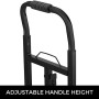 BuoQua Capacità 190kg Carrello Pieghevole Per Scale Con 6 Ruote Carrello Trasformabilble Per Scale In Acciaio Carrello Per Scal