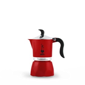 Bialetti Fiammetta, Caffettiera 3 Tazze, Alluminio, Chily Pepper