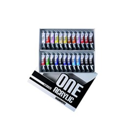 Industria Maimeri 1098024 Colori Acrilici 24 Colori Assortiti