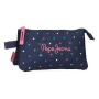 Pepe JeansMolly Carry All 3 CompBambinaPortafogliBlu (598dark Ocean)1x1x1 Centimeters (W x H x L)