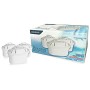 Lauson Filtri per acqua purificante, per 4 mesi, Sistema di controllo del flusso dell'acqua in 4 fasi, colore bianco, compatibil
