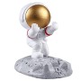  Supporto per Cellulare Astronauta in Resina color Oro