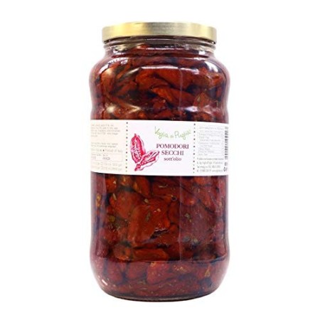 Voglia Di Puglia Pomodori Secchi Pugliesi Sottolio In Olio Extravergine D'oliva 1,5 kg