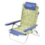 Pierre Cardin, Verde, Linea Aruba, Spiaggina Pieghevole Parigi, Mare giradino, 53x62x77
