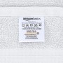 AmazonBasics Performance - 2 teli bagno, 2 asciugamani per il viso e 2 salviette piccole, Bianco