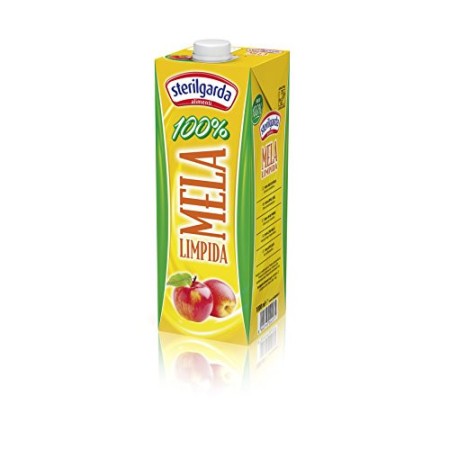 Sterilgarda Succo Mela Limpida - Pacco da 10 x 1000 ml