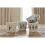 KitchenCraft - Set di 4 tazze natalizie in ceramica, Ceramica, 300 ml Set of 4
