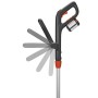 Gardena 09878-28 Regolatore Batteria ComfortCut Li-18/23 Pronto all'Uso Set, Nero, Antracite, Grigio, Turchese, Arancione