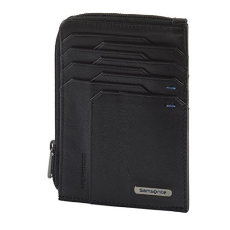 Spectrolite SLG - All-In-One Wallet with Zip Around Porta carte di credito, 13 cm, 0 liters, Nero (Black/Night Blue)