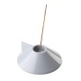 Guzzini Home Porta Zampirone, Candela e Incenso Rapa Nui, 14.6 x 4.4 cm, Grigio (Grey)