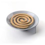 Guzzini Home Porta Zampirone, Candela e Incenso Rapa Nui, 14.6 x 4.4 cm, Grigio (Grey)