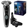Philips Rasoi Elettrici S9711/32 Serie 9000 Rasoio Elettrico, Wet & Dry con Lame di Precisione, Regolabarba e Sistema di Pulizia