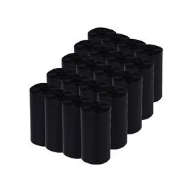 Sacchettini igienici neri - Set %: 40 rotoli (800 sacchetti)