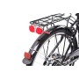F.lli Schiano Elegance, Bici MONOTUBO Donna, Nero-Bianco, 26''