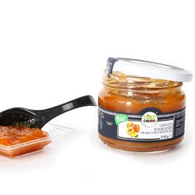 Cibocrudo Composta di Albicocche con Succo d'Uva Concentrato Bio - 230 gr