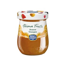 Menz&Gasser Marmellata Extra di Arance Prima Frutta - Marmellata con Frutta di Alta Qualità, 1 Vaso x 340 g