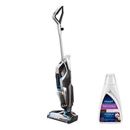 Bissell 25821 CrossWave Cordless, Dispositivo Senza Fili Multisuperficie 3-in-1, Aspira, Lava & Asciuga, Pulisce Pavimenti & Tap