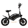 UrbanGlide Bike 140 Monopattino Elettrico Adulto Unisex, Nero, Singolo