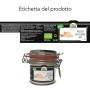 CiboCrudo Aglio in Polvere Essiccato al Sole Crudo Bio, Aglio Crudo Confezionato in Vasetti di Vetro Ermetici per Mantenere Arom