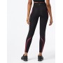 Marchio Amazon - AURIQUE Leggings Sportivi Donna, Nero (Black/love Potion), 44, Label:M