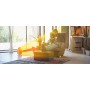 De'Longhi Termoventilatore HVA 0220, Solamente per Riscaldamento, 1000/2000 W, Per stanze fino a 60 m³, Bianco