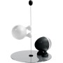 Alessi Lilliput ASG02 O Servizio per Sale e Pepe di Design, Nero/Bianco