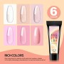 Shelloloh Kit Semipermanente Unghie 4pcs Smalti Semipermenenti Gel UV LED Unghie 6W Lampada LED+UV Fornetto Unghie Kit Completi 