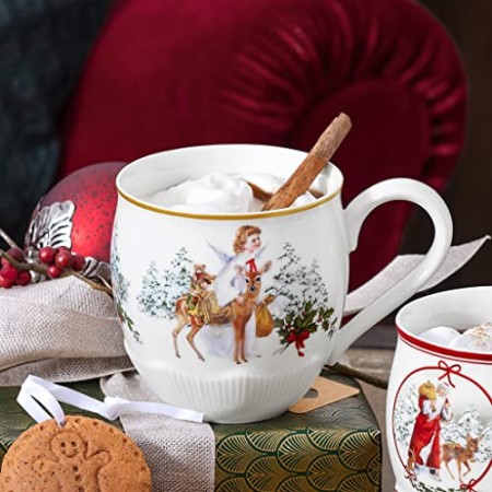 Villeroy & Boch Toy's Fantasy Tazza Jumbo Christmas Bambino, Porcellana, Multicolore, 0,53 l