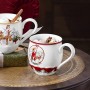 Villeroy & Boch Toy's Fantasy Tazza Jumbo Babbo Natale con Animali della Foresta, Porcellana, Multicolore, 0,53 l