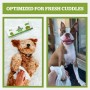 Salviette Pogi per toelettatura - 100 salviette deodoranti per Cani - biodegradabili, Profumo di tè Verde, Naturali