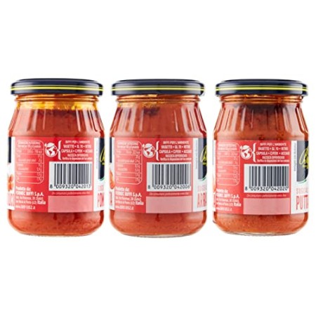 Biffi - Mix Sughi Rossi Biffi: Sugo Alla Napoletana 190G, Sugo All'Arrabbiata 190G, Sugo Alla Puttanesca 190G