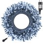 Qedertek Luci Albero di Natale, Catena Luminosa 20M 200 LED, Luci di Natale Esterno ed Interno, Cavo verde scuro, Luci Bianco Ad