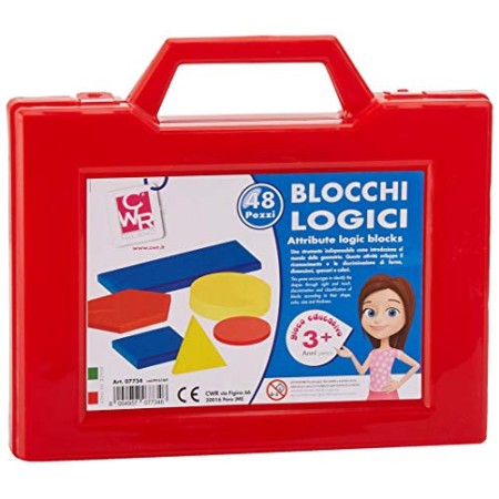 CWR 07734 Blocchi Logici Valigetta da 48 Pezzi
