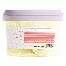 CREMA AL CIOCCOLATO BIANCO SPALMABILE PER FARCIRE E AROMATIZZARE PRONTO ALL' USO PRODOTTO PROFESSIONALE 500G SENZA GLUTINE