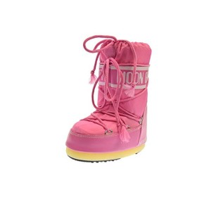 Moon Boot Nylon, Stivali Invernali Unisex Bambini, Rosa, 31-34