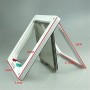 Fontic Gattaiola Porta Basculante per Gatti e Cani, Entrata e Uscita Controllabile, Materiale ABS Gattaiola per gatti grandi (L)