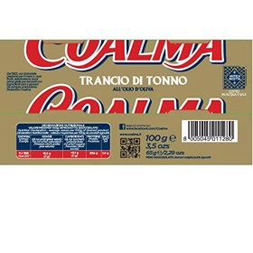 Coalma trancio di tonno in olio d'oliva 100g x 2