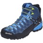 SALEWA Alp Trainer Mid Gtx, Scarpe da Arrampicata Alta Uomo, Blu/Verde (Dark Denim/Cactus 0361), 45 EU