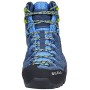 SALEWA Alp Trainer Mid Gtx, Scarpe da Arrampicata Alta Uomo, Blu/Verde (Dark Denim/Cactus 0361), 45 EU