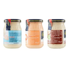 Biffi - Mix Salse In Vaso Biffi: Salsa Tonnata 180G, Salsa Cocktail 180G, Salsa Boscaiola 180G