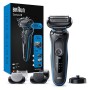 Braun Series 5 50-B4650cs Rasoio Elettrico Barba Con Base Di Ricarica, Regolabarba Uomo, Rifinitore Corpo, Wet&Dry, Ricaricabile