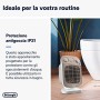 De'Longhi HFS50F24 Termoventilatore Vertical Edege, 2400 W, Bianco/Beige
