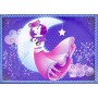 Ulysse- Baule Musical Panda Bijoux, 9535, Blu Notte