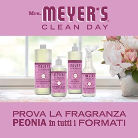 Mrs Meyer's Clean Day Set Pulito, 1 Spray Multisuperficie + 2 Detergente Concentrato Multisuperficie, Fragranza Peonia, Prodotti