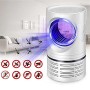 Bcamelys Lampada Antizanzare, Zanzariera Elettrica 5w Anti Zanzare USB con Luce UV Lampada Antizanzare Elettrico Trappola per Es
