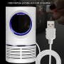 Bcamelys Lampada Antizanzare, Zanzariera Elettrica 5w Anti Zanzare USB con Luce UV Lampada Antizanzare Elettrico Trappola per Es