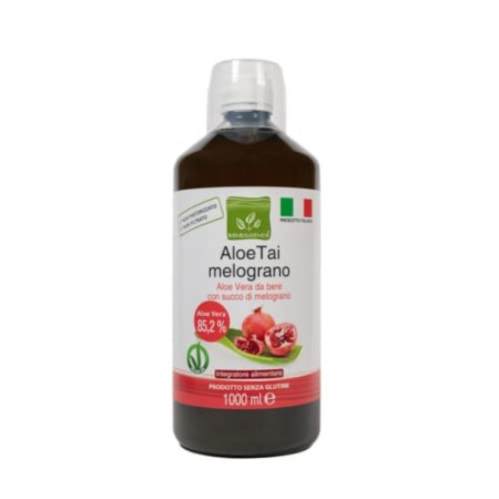 Benessence - Succo di Aloe Vera da Bere e Melograno - 3 L - Made in Italy