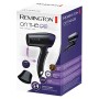 Remington D2400 Asciugacapelli da viaggio, Manico Pieghevole, 2 temperature/2 velocità, 1400 W, Voltaggio universale